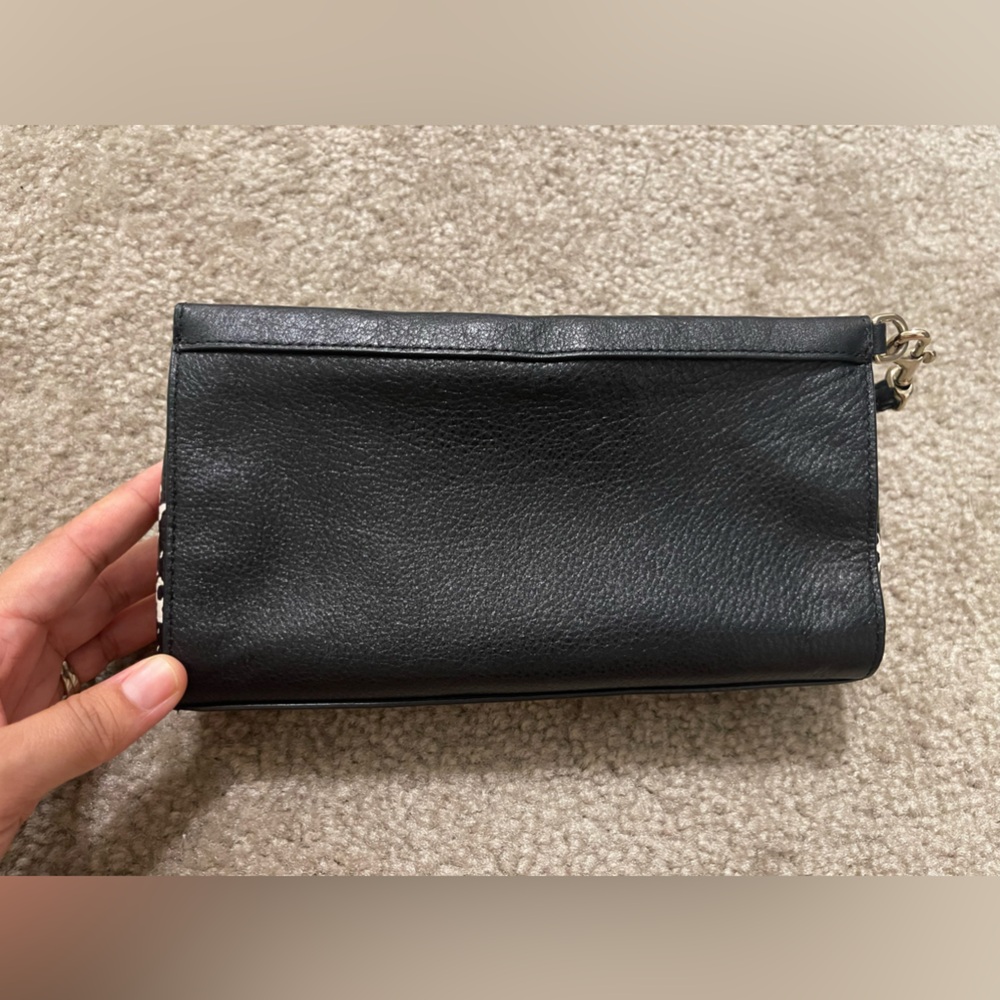 Coach Madison Black/White Python Leather Wristlet… - image 4